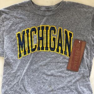 Michigan crop shirt